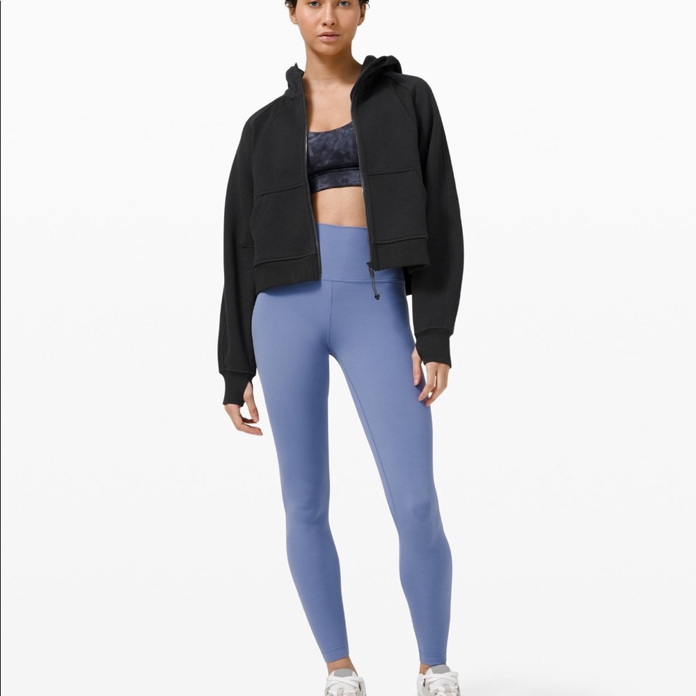 💕NWT Lululemon Oversized Full Zip Size M/L Black BLK - Picture 2 of 5